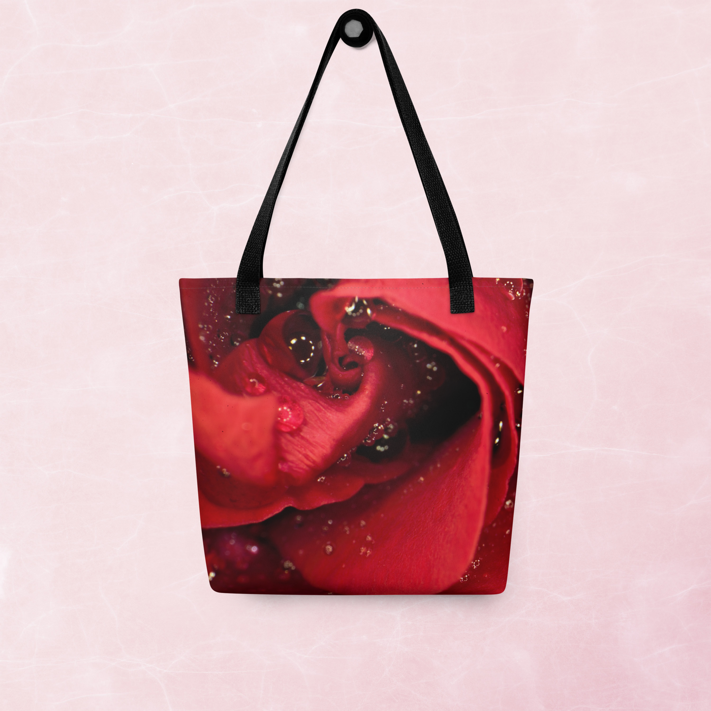 Tote Bag 'Red Rose' - Hope Collection image 3