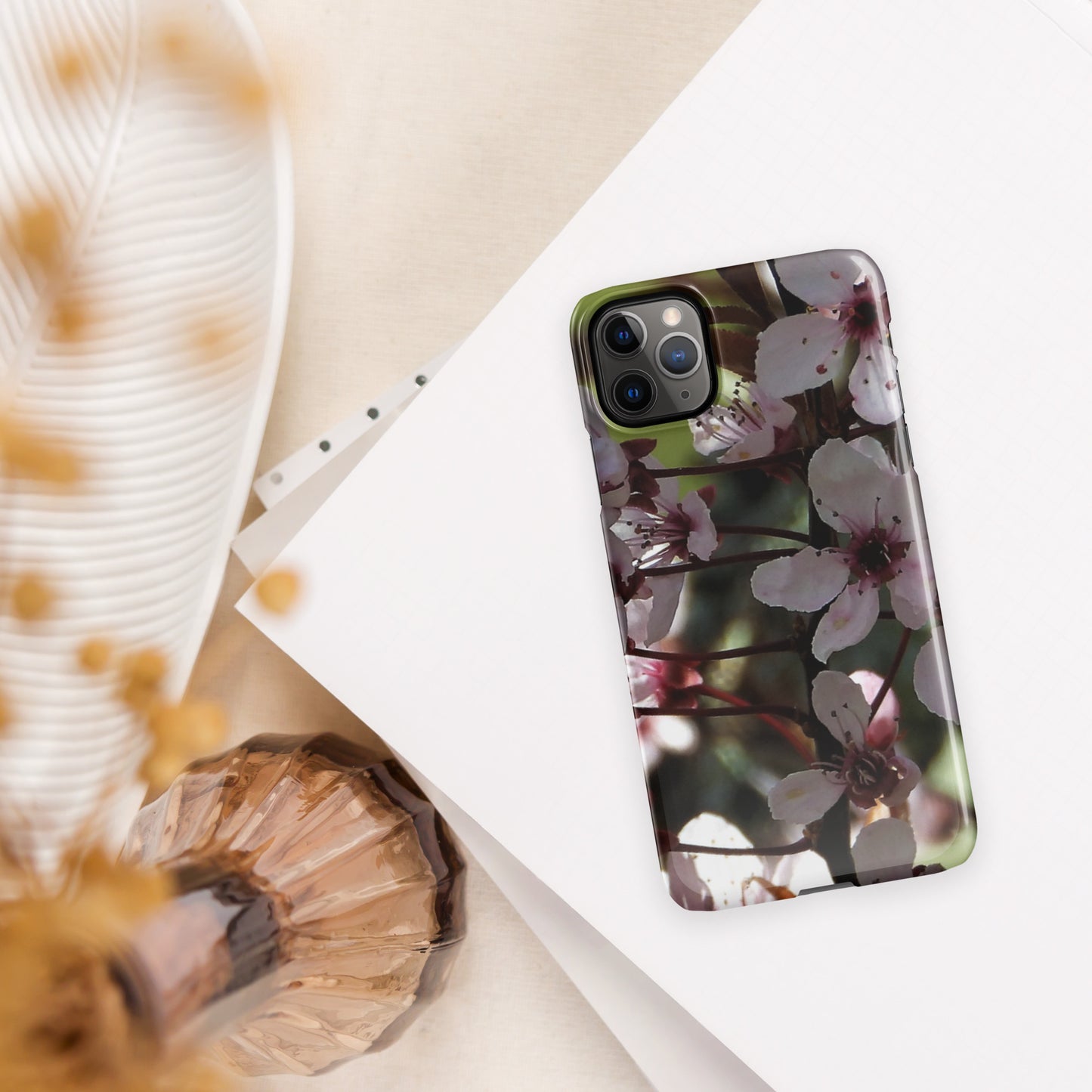iPhone® Snap case Plum Blossom - Blossom Collection image 3