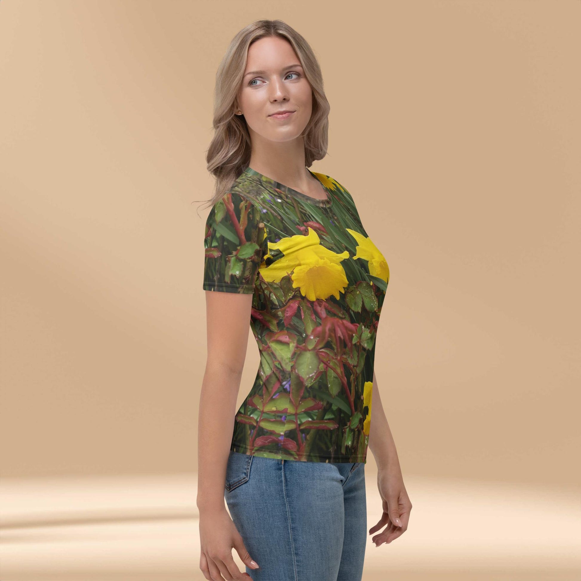 Women's T-shirt Daffodils - Blossom Collection image 3