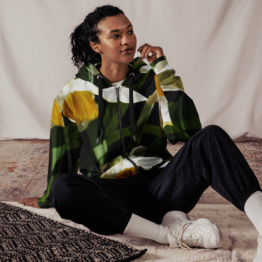 Unisex zip hoodie Daffodils - Blossom Collection image 0