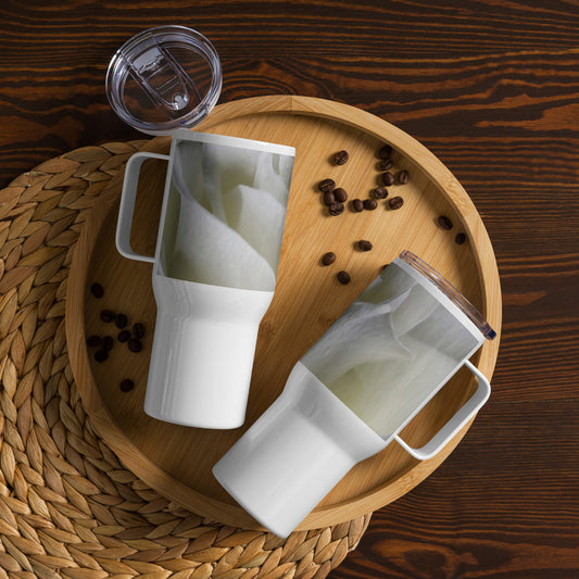 Travel mug White Rose - Hope Collection image 0