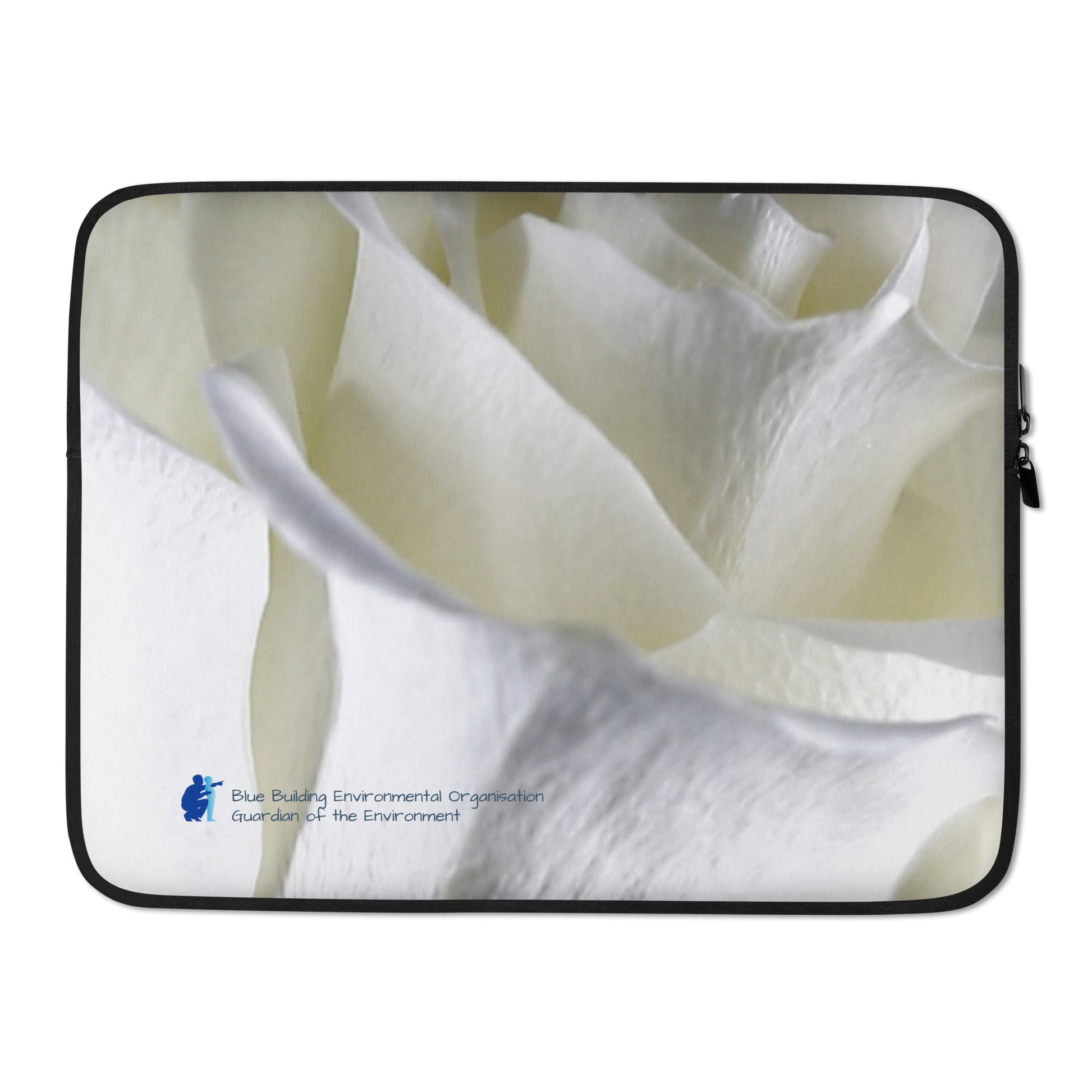 Laptop Sleeve 'White Rose' - Hope Collection image 1