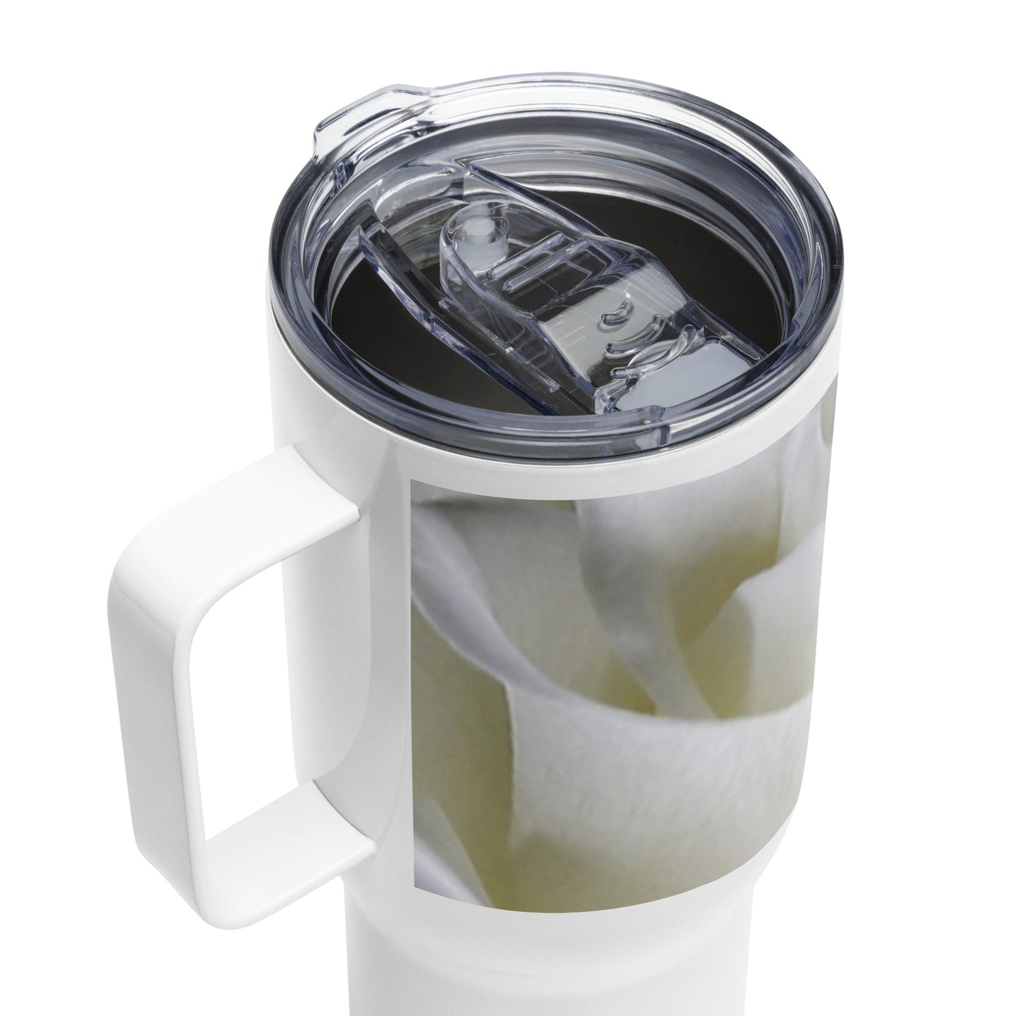 Travel mug White Rose - Hope Collection image 3