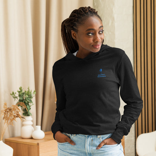 Hooded long-sleeve Tee for Women "Guardians of the Environment" image 0