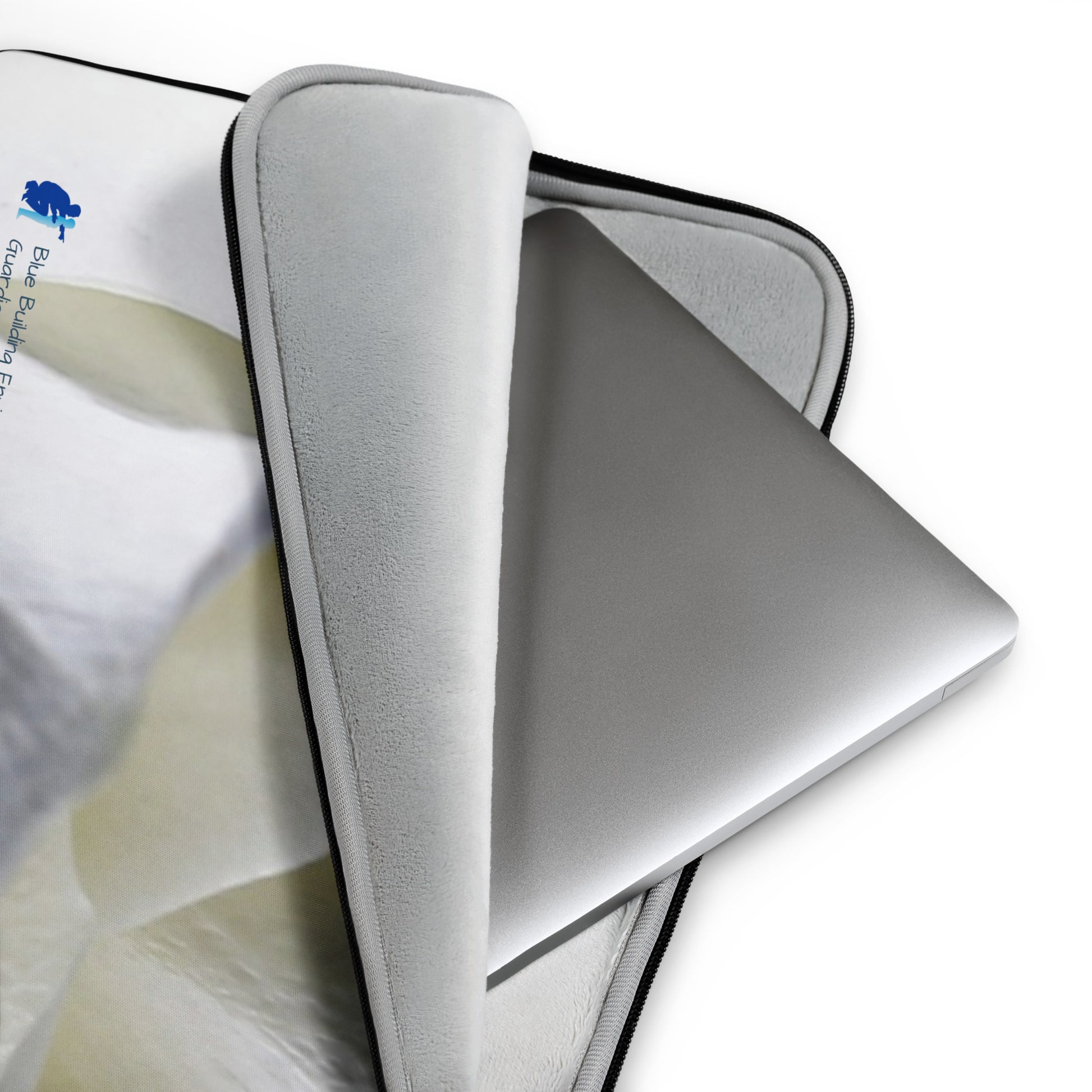 Laptop Sleeve 'White Rose' - Hope Collection image 2