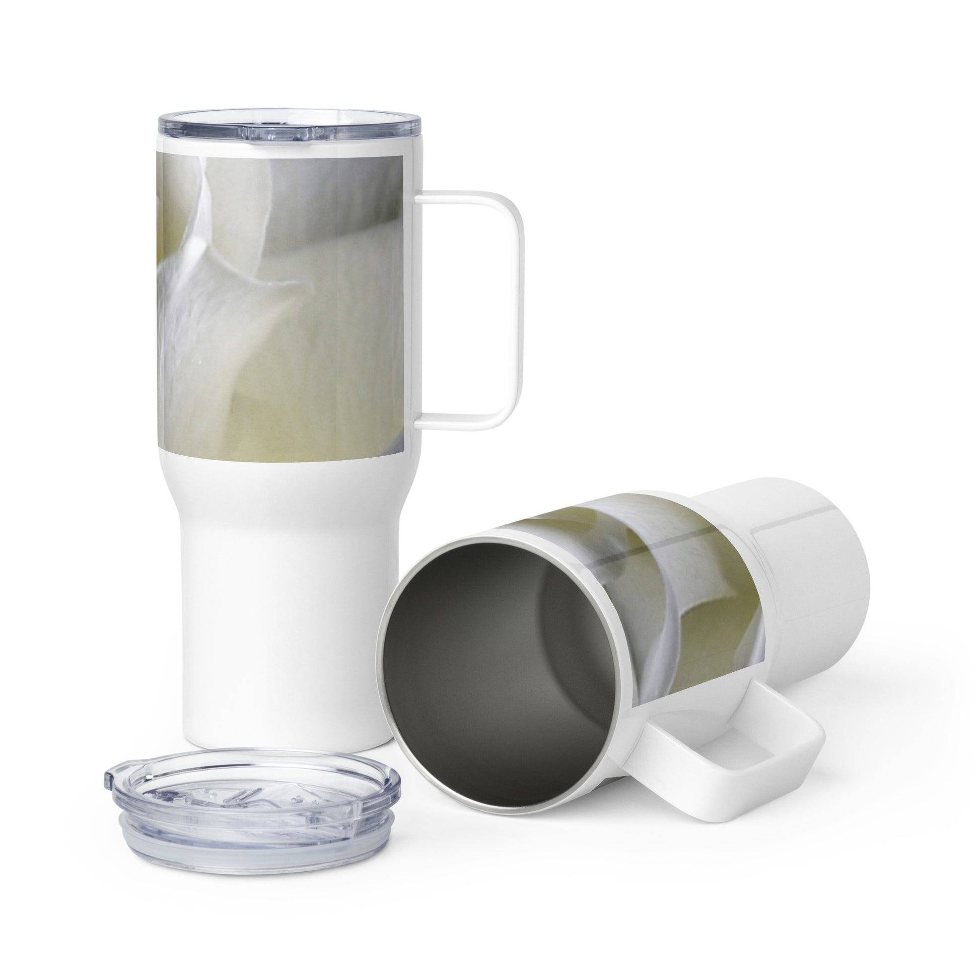Travel mug White Rose - Hope Collection image 2
