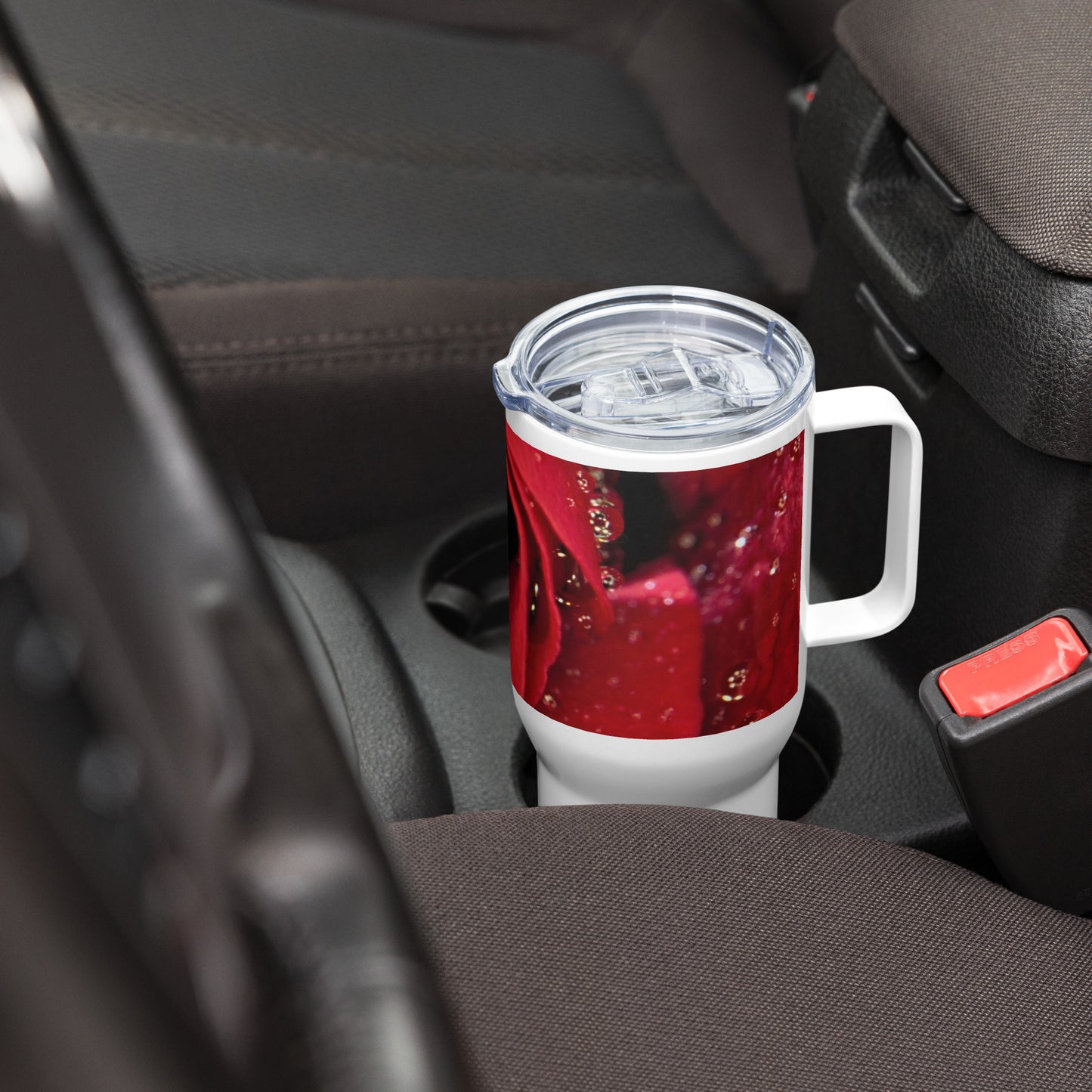 Travel mug Red Rose - Hope Collection image 1