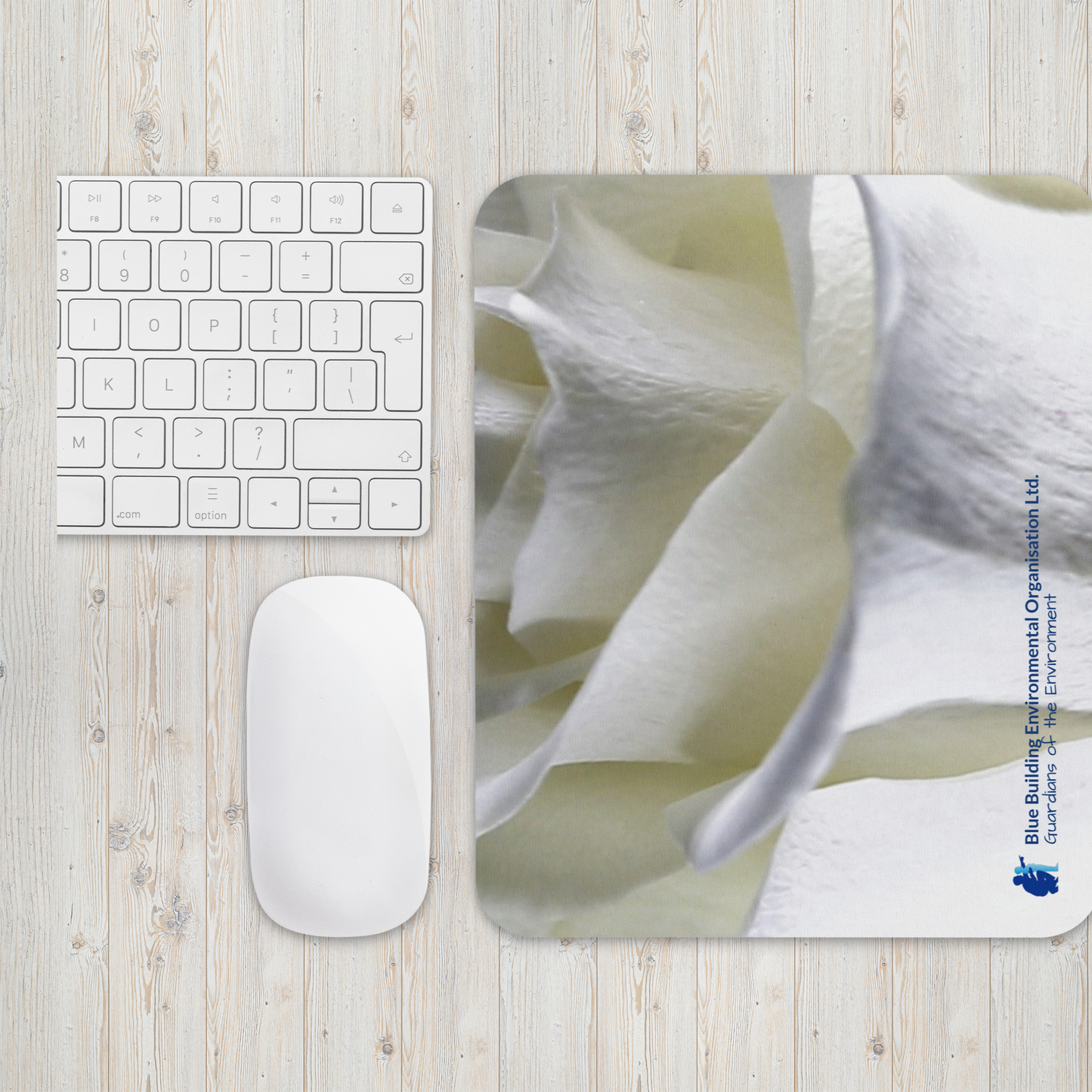 Mouse pad "White Rose"